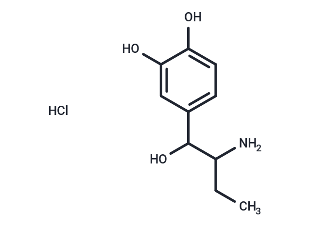化合物 Ethylnorepinephrine hydrochloride|T25398|TargetMol