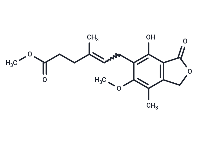 化合物 (E/Z)-Methyl mycophenolate|T19303|TargetMol
