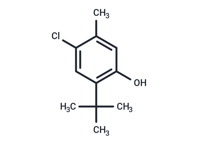 化合物 6-tert-Butyl-4-chloro-m-cresol|T29478|TargetMol