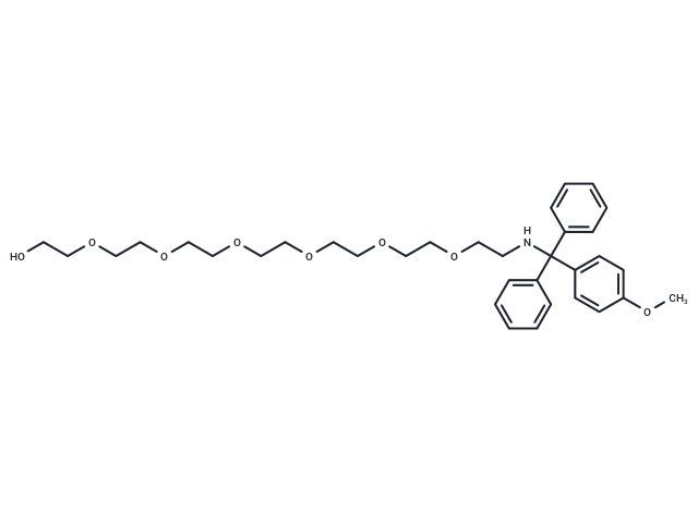 化合物 Methoxy-Tr-NH-PEG7|T18334|TargetMol
