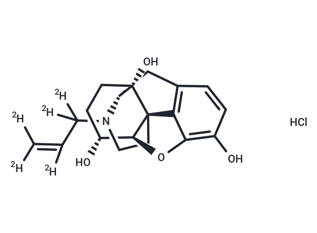 化合物 6-beta-Naloxol D5 hydrochloride|T10181|TargetMol