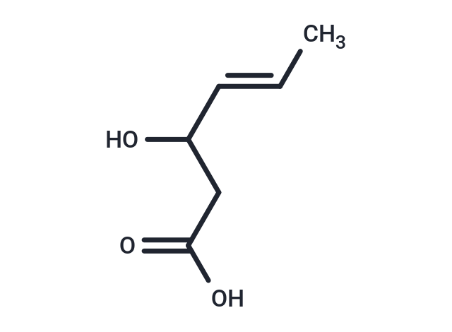 化合物 3-hydroxy-4-E-Hexenoic acid|T124181|TargetMol