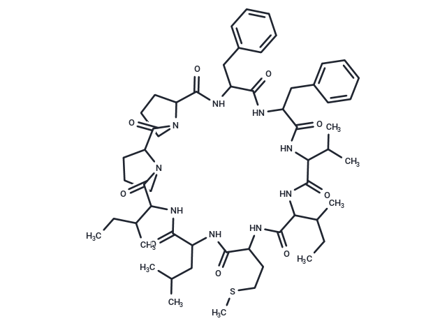 化合物 Cyclolinopeptide B|T125467|TargetMol
