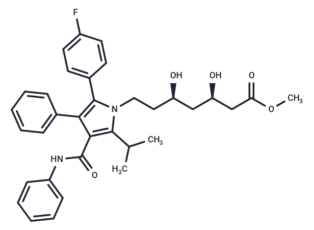 化合物 Atorvastatin methyl ester|T13562|TargetMol