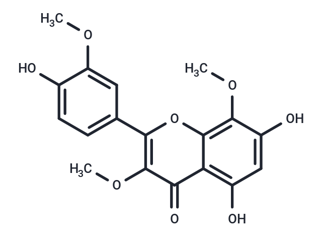 化合物 Quercetagetin 3,5,7-trimethyl ether|T124147|TargetMol