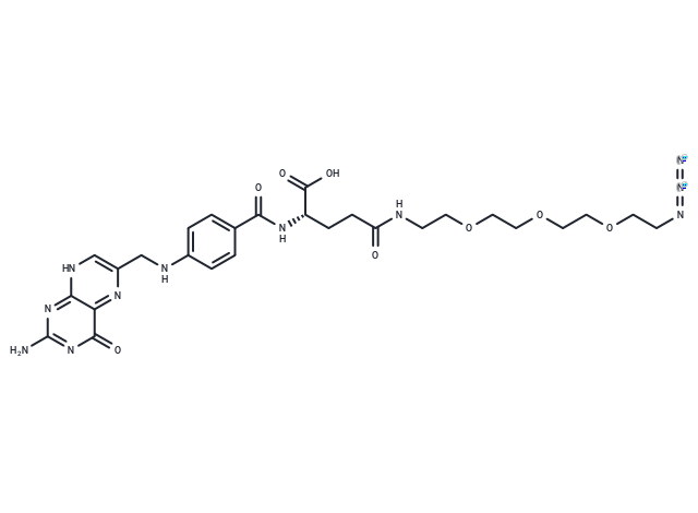 化合物 Folate-PEG3-azide|T17984|TargetMol