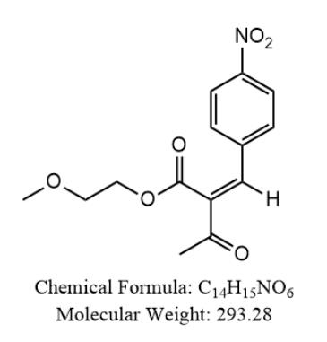 2-(4-硝基苯亚甲基)乙酰乙酸甲氧基乙酯
