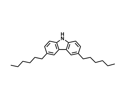 3,6-二己基-9H-咔唑     1131605-21-4