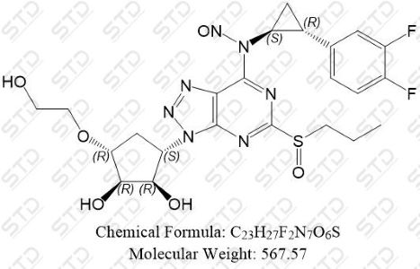 替格瑞洛杂质290 (N-亚硝基替格瑞洛杂质289)