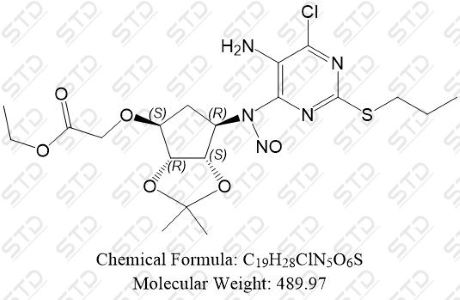 替格瑞洛杂质297 (N-亚硝基替格瑞洛杂质30)