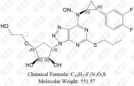 替格瑞洛杂质332 (N-亚硝基替格瑞洛杂质1)