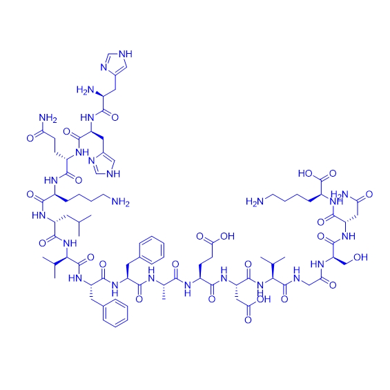 β淀粉样肽片段多肽13-27/148270-13-7/β-Amyloid (13-27)/杭州固拓生物