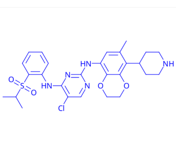 5-chloro-N4-(2-(isopropylsulfonyl)phenyl)-N2-(7-methyl-8-(piperidin-4-yl)-2,3-dihydrobenzo[b][1,4]dioxin-5-yl)pyrimidine-2,4-diamine