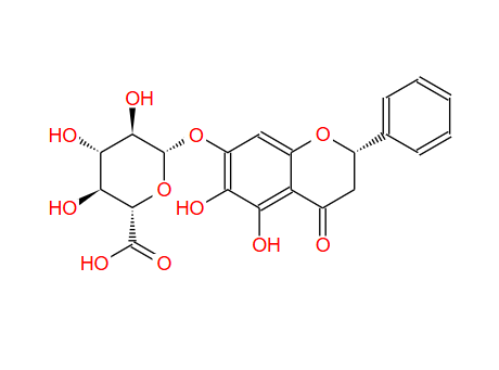 二氢黄芩苷  Dihydrobaicalin 56226-98-3