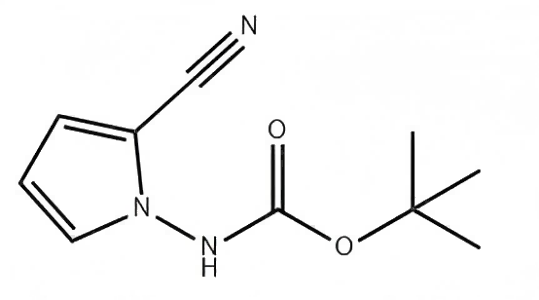 N-(2-氰基-1H-吡咯-1-基)(叔丁氧基)甲酰胺 937046-96-3