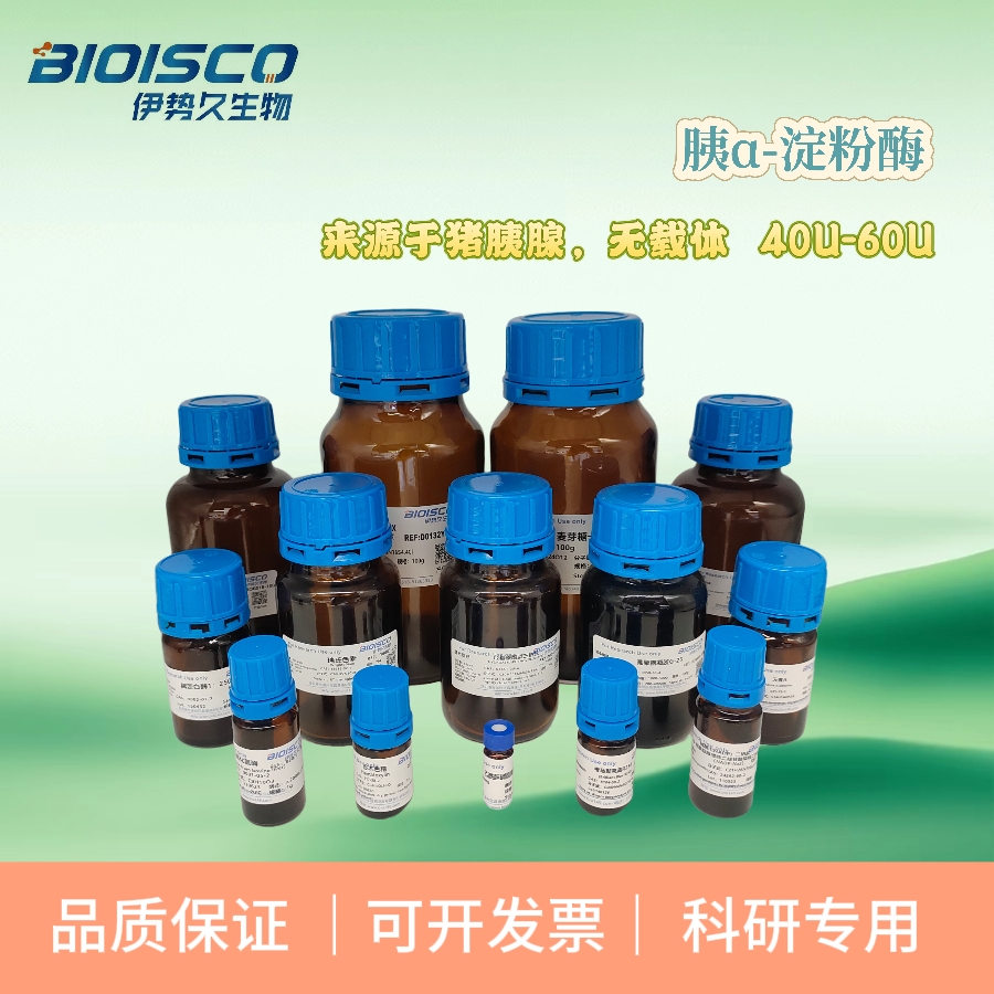 α-淀粉酶 来源于猪胰腺 9000-90-2