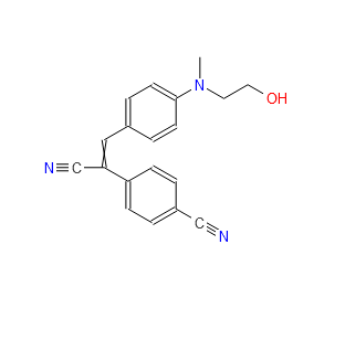 Benzeneacetonitrile, 4-cyano-α-[[4-[(2-hydroxyethyl)methylamino]phenyl]methylene]-