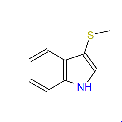 3-(甲基硫烷基)-1H-吲哚