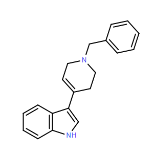 3-(1-苄基-1,2,3,6-四氢吡啶-4-基)-1H-吲哚