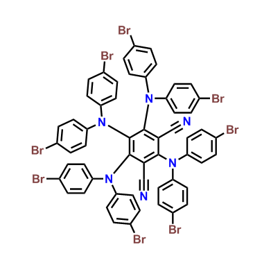 2,4,5,6 -四 (双(4-溴苯基) 氨基) 间苯二甲腈 2340430-11-5