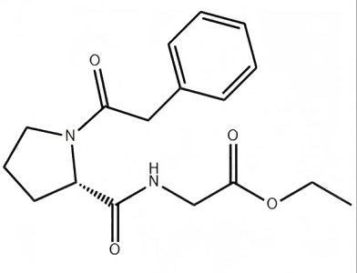 N-(1-(苯基乙酰基)-L-脯氨酰)甘氨酸乙酯 157115-85-0
