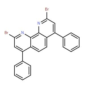 2,9-二溴-4,7-二苯基-1,10-菲咯啉