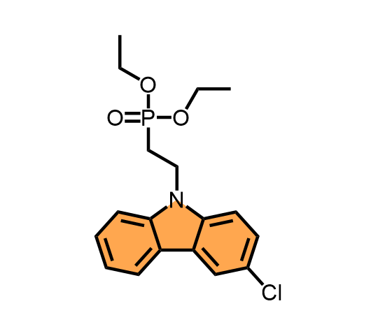 diethyl (2-(3-chloro-9H-carbazol-9-yl)ethyl)phosphonate