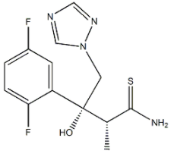(2R,3R)-3-(2,5-二氟苯基)-3-羟基-2-甲基-4-(1H-1,2,4-三唑-1-基)硫代丁酰胺
