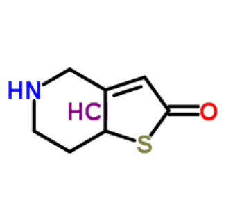 5,6,7,7a-四氢噻吩并[3,2-c]吡啶-2(4H)-酮盐酸盐；115473-15-9