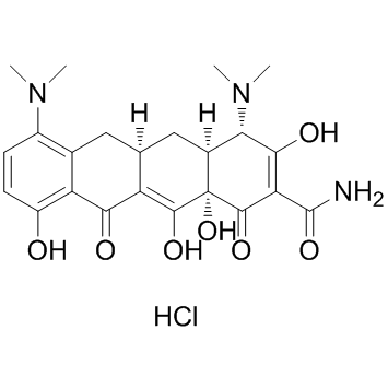 盐酸米诺环素；13614-98-7