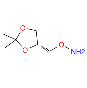 (R)-O-((2,2-二甲基-1,3-二氧戊环-4-基)甲基)羟胺；114778-50-6