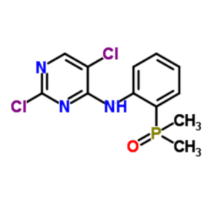 2,5-二氯-N-[2-(二甲基亚膦酰)苯基]-4-嘧啶胺；1197953-49-3