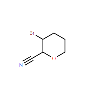 2-氰基-3-溴四氢吡喃