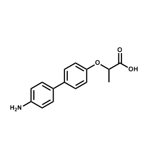 2-[(4'-氨基-[1,1'-联苯]-4-基)氧基]丙酸