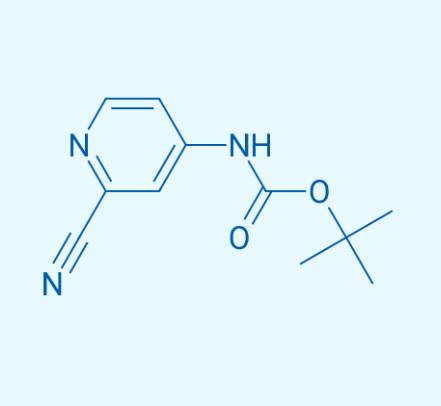 (2-氰基吡啶-4-基)氨基甲酸叔丁酯  262295-94-3