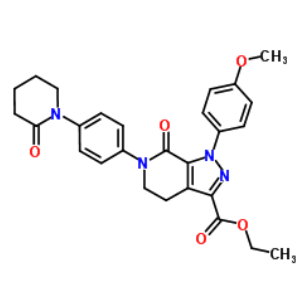 1-(4-甲氧基苯基)-7-氧代-6-[4-(2-氧代哌啶-1-基)苯基]-4,5,6,7-四氢-1H-吡唑并[3,4-C]吡啶-3-羧酸乙酯