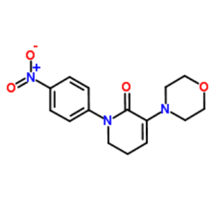5,6-二氢-3-(4-吗啉基)-1-(4-硝基苯基)-2(1H)-吡啶酮；503615-03-0