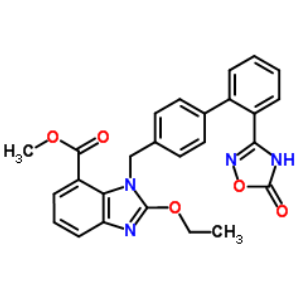 1-[(2'-[(乙氧羰基)氧基]脒基)[1,1-联苯基]-4-基)甲基]-2-乙氧基-1H-苯并咪唑-7-甲酸甲酯