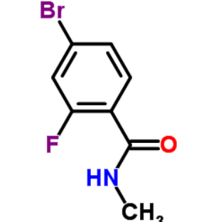 4-溴-2-氟-N-甲基苯甲酰胺；749927-69-3