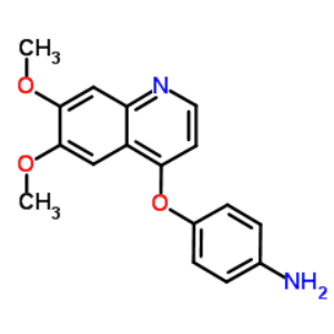 4-[(6,7-二甲氧基喹啉-4-基)氧基]苯胺；190728-25-7