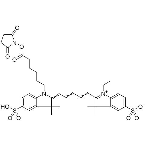 CY5-二十二碳六烯酸，CY5-DHA，Cyanine5 标记的二十二碳六烯酸