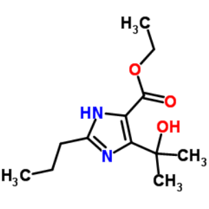 4-(1-羟基-1-甲基乙基)-2-丙基-1H-咪唑-5-羧酸乙酯；144689-93-0