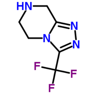 3-三氟甲基-5,6,7,8-四氢-1,2,4-三唑并[4,3-a]吡嗪盐酸盐；762240-92-6