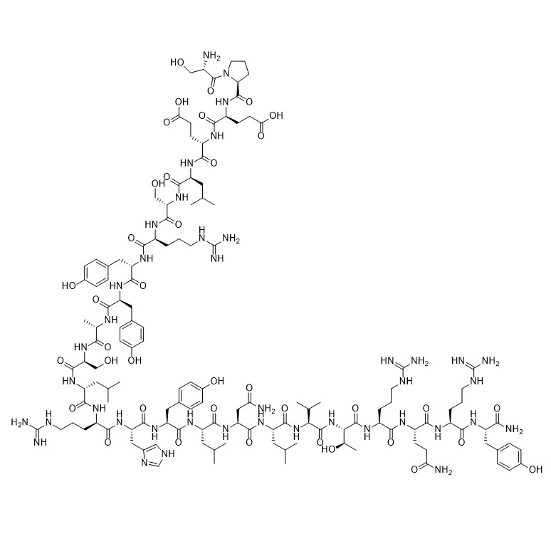 酪酪肽片段多肽Peptide YY (13-36) (canine, mouse, porcine, rat)；86895-09-2