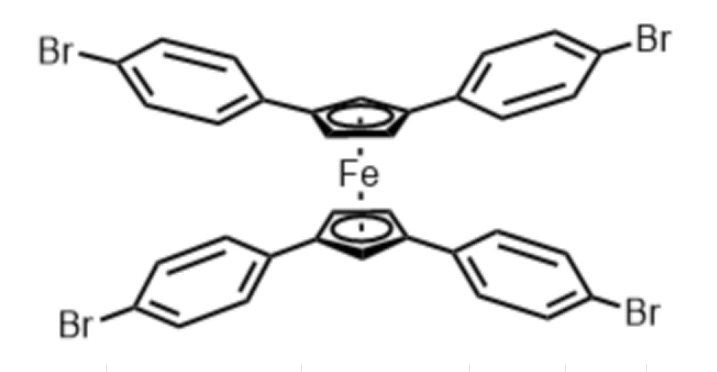 1,1′,3,3′-四（4-溴苯基）二茂铁