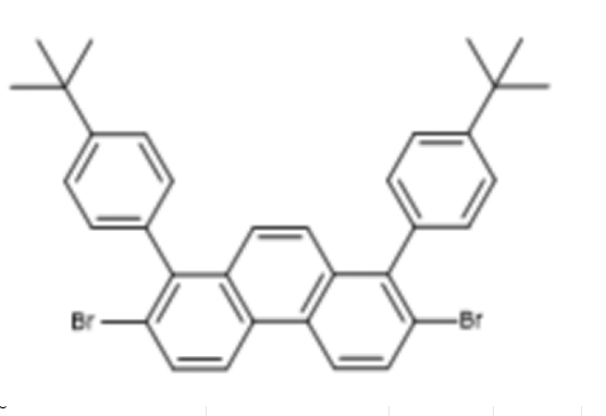 2 7-二溴-1 8-二(4 -叔丁基苯基)菲