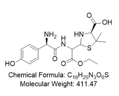 阿莫西林EP杂质X（杂质41）(阿莫西林青霉噻唑酸乙酯)