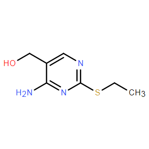 4-氨基-2-(乙硫基)-5-(羟甲基)嘧啶