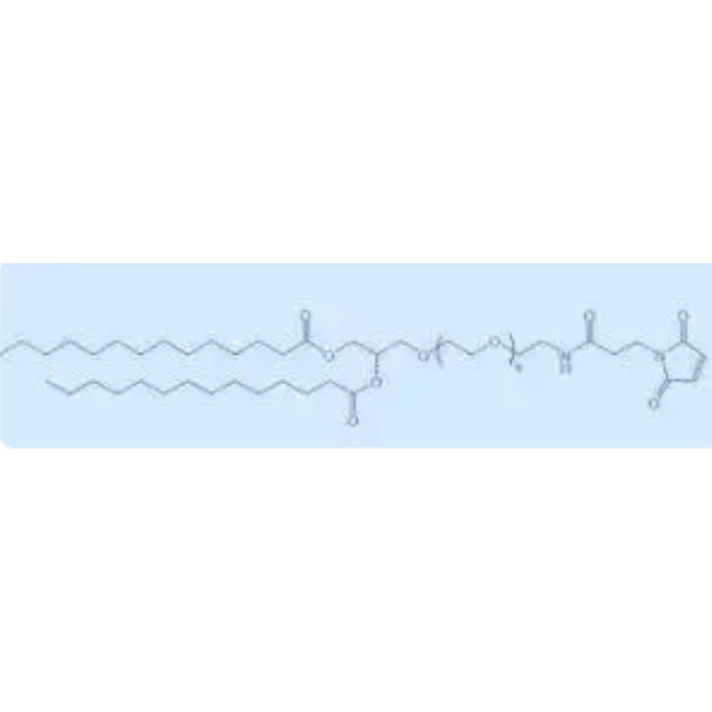 DMG-PEG-MAL，马来酰亚胺是一种含有双键的高反应性化合物