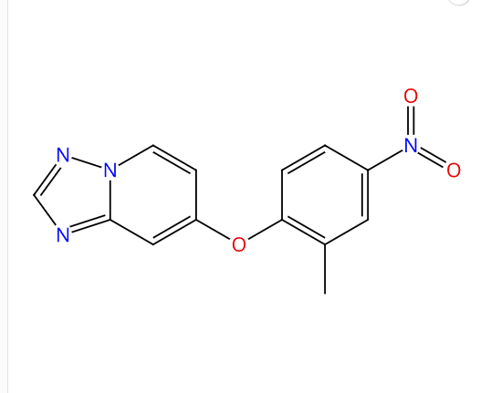 7-(2-甲基-4-硝基苯氧基)-[1,2,4]三唑并[1,5-A]吡啶